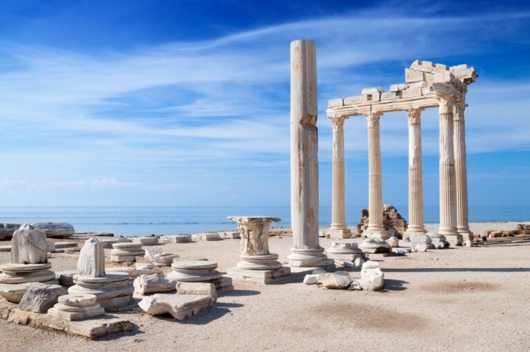 Ruins of the Ancient City of Side, Antalya, Lycian Way Tour